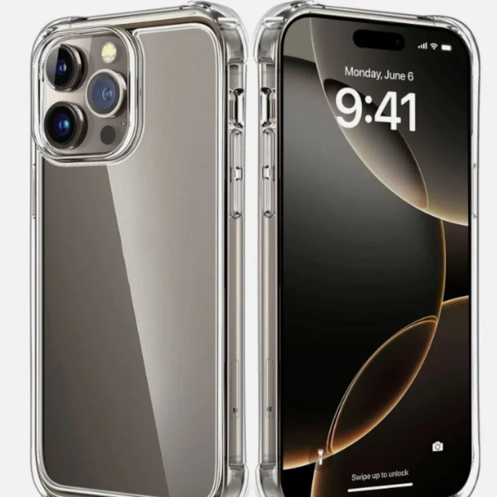 Ultra-Clear iPhone Case – Flexible TPU, Lightweight Protection